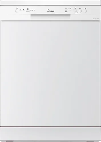 KKT KOLBE DW601W Geschirrspüler Freistehend | 60cm | Weiß - Geschirrspüler mit 12 Maßgedecken, AquaStop-Schutz vor Wasserschäden und höhenverstellbarem Oberkorb für flexible Nutzung – ideal für Familien und große Haushalte.