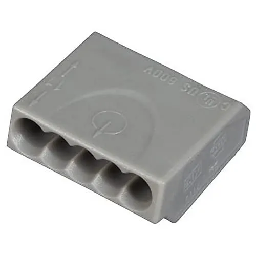 ViD® C1005251 Verbindungsklemmen/Steckklemmen grau 1,0-2,5 mm² 100 Stück