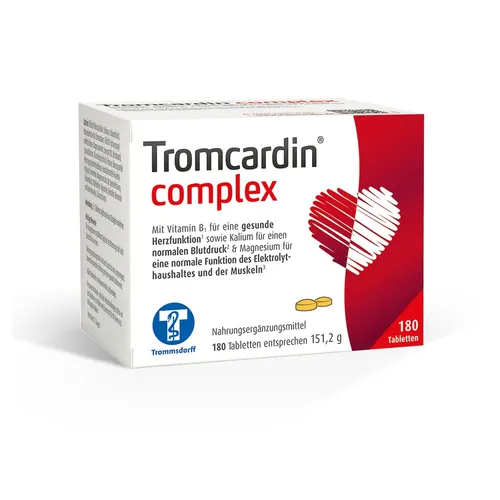 Tromcardin complex 180 St - rezeptfreie Tabletten für Muskel- und Nervenfunktion, 180 Stück von Trommsdorff GmbH Co. KG