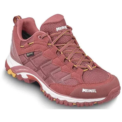 Meindl Caribe Lady GTX Schuhe in Pink, Gr. 41 - Hochwertige Damen-Schuhe von Meindl, ideal für Outdoor-Aktivitäten. Mit wasserdichter GTX-Technologie und optimalem Tragekomfort für jedes Abenteuer.