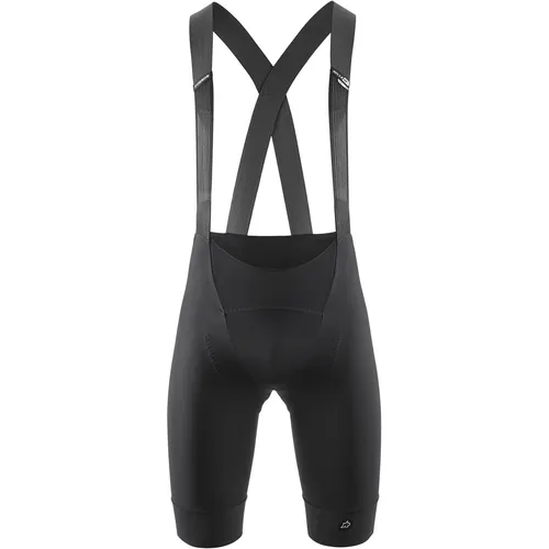 Assos MILLE GTS Bib Shorts S11 Herren - black series - S - Hochwertige Rennradhose für Langstreckenfahrten, kombiniert Aerodynamik und Komfort mit innovativem RollBar Aufhängungssystem für optimale Stabilität und Atmungsaktivität.