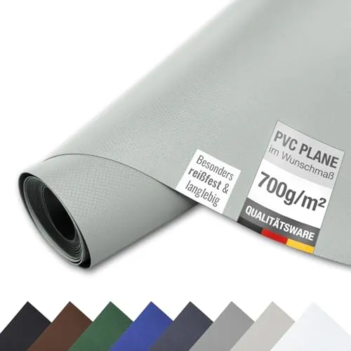 ANKO Planen PVC Plane 700 g/m² - Hochwertige Abdeckplane für LKW und mehr - Abdeckplanen aus 700 g/m² PVC, witterungsbeständig und 100% wasserdicht. Ideal für Landwirtschaft, Industrie und Garten. Hohe Reißfestigkeit und UV-Stabilität für langjährige Nutzung.