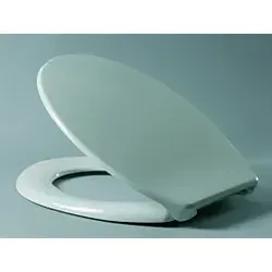Haro WC-Sitz 506856 mit Edelstahl-Scharniere - WC-Sitz aus robustem Duroplast, mit FastFixmutter und 2-Punkt-Befestigung für einfache Montage. Ideal für moderne Badezimmer.