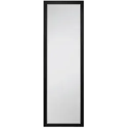 Spiegel 50 x 150 cm Juliette - Rechteckiger Aluminium Spiegel in elegantem Schwarz, ideal für jeden Raum. Hochwertige Verarbeitung und modernes Design machen ihn zum Blickfang.