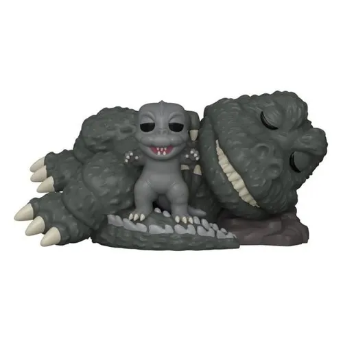 Godzilla Super Sized POP! Movies Vinyl Figur Sleeping Godzilla with Minilla 15 c