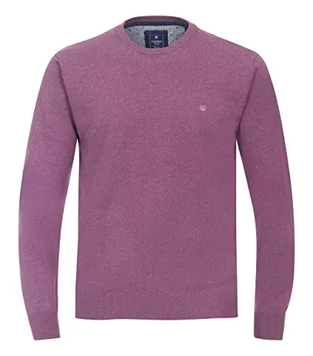 Redmond Herren Pullover Rundhals grün Größe L - Bequemer, gerade geschnittener Pullover mit Rundhals-Ausschnitt und Bündchen. Ideal für jeden Tag, ausgestattet mit Logo auf der Brust. Maße: Brustweite ca. 112 cm, Rückenlänge ca. 66 cm.