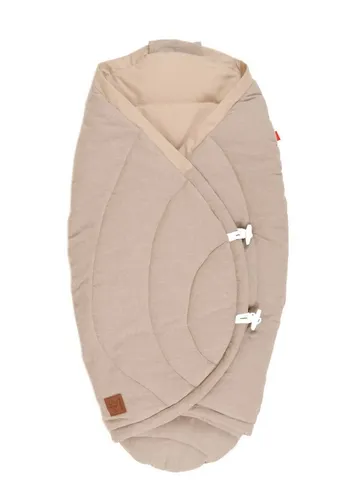 Kaiser Carl Melange Sommer Einschlagdecke - Ideal für Babyschalen und Buggys, sorgt für angenehmen Liegekomfort. Hergestellt aus reiner Baumwolle, pflegeleicht und farbenfroh. Maße: 80 x 40 cm, für Kinder von 0-12 Monaten.