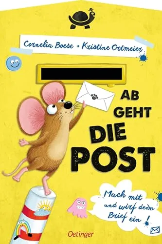 Ab geht die Post: Mach mit und wirf den Brief ein! | Briefkastenbuch zum Mitmachen für Kinder ab 2 Jahren