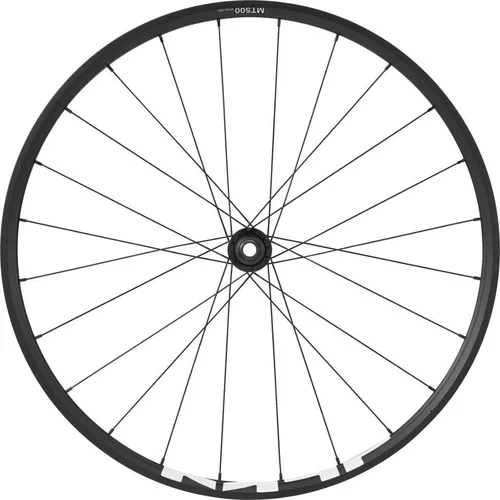 Shimano WH-MT500 Vorderrad 27.5" - Hochwertiges Vorderrad von Shimano, 27.5", ideal für Mountainbikes. Robuste Bauweise und zuverlässige Performance für jedes Terrain.