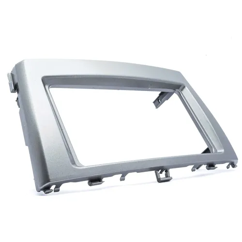 2-DIN-Radiorahmen für Toyota Avensis T270 (2009-2015) - Ermöglicht die nahtlose Installation eines Aftermarket-Radios im Toyota Avensis. Ideal für individuelle Anpassungen mit passgenauen Halterungen und Schraubenlöchern.