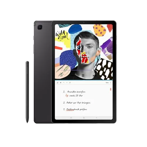 Samsung Galaxy Tab S6 Lite LTE Enterprise Edition, inklusive Stift, 10,4 Zoll Android Tablet, 128 GB, 7.040 mAh starker Akku, Business Tablet, Gray
