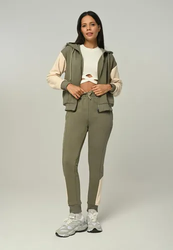 Tom Barron Damen-Trainingsanzug-Set Love mit Reißverschluss - Stylisches Damen-Trainingsanzug-Set von Tom Barron mit praktischem Reißverschluss. Ideal für Sport und Freizeit, bietet optimalen Tragekomfort und Bewegungsfreiheit.