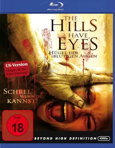 The Hills Have Eyes - Hügel der blutigen Augen [Blu-ray] - Horrorfilm, Freigegeben ab 18 Jahren, mit schockierenden Wendungen und packender Spannung für echte Thriller-Fans.