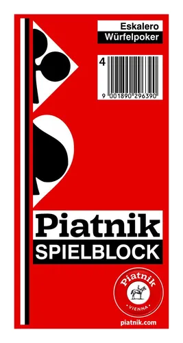 Eskalero Yatzee Block 10Er 296390