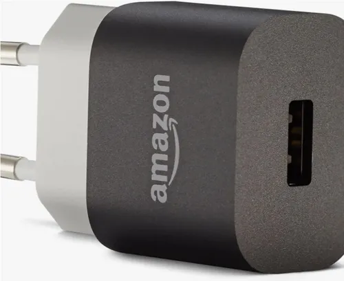 Offizielles Amazon 5-W-USB-Ladegerät und Netzteil (kompatibel mit den meisten Geräten, einschließlich Tablets, eReadern, Smartphones und mehr)