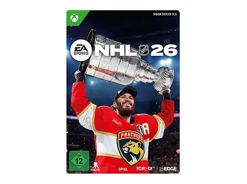 NHL 26: STANDARD EDITION - [Xbox Series X S] - Xbox Spiele Downloads, erlebe den überarbeiteten Be A Pro-Modus und spiele wie ein Superstar mit realistischen Leistungen und Daten aus NHL EDGE.