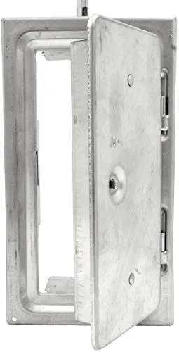 Upmann Kamintür K 10.24, verzinkt Nennmaß 100 x 240 mm