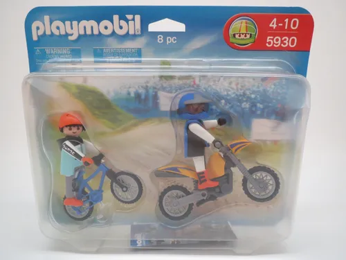 Playmobil 5930  "Biker-Set"  von 2010 Neu & OVP !!