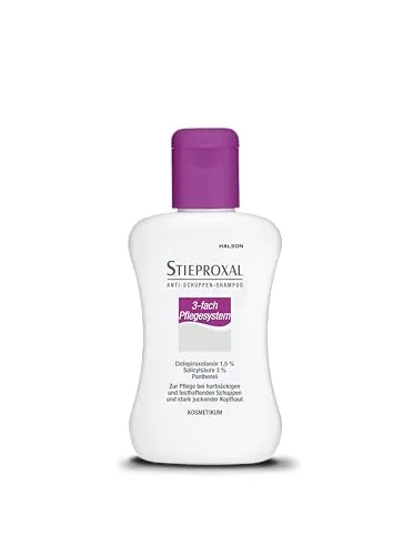 Stieproxal 3-fach Pflegesystem 100 ml - Shampoo mit 3-fach Wirkung für gesunde Kopfhaut und glänzendes Haar, rezeptfrei erhältlich - ideal für die tägliche Pflege.