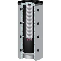 Liter Hygienespeicher 180° KE-500 Liter Wärmetauscher 100 mm Isolierung 500