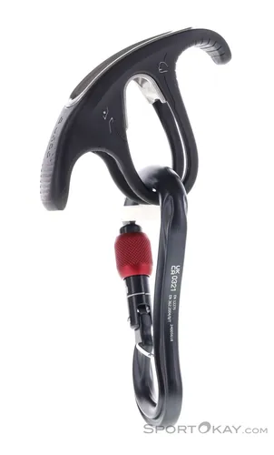 Ocun Belay Set Condor Screw/Bow Sicherungsgerät - Schwarz - One Size - Kletterausrüstung mit innovativem Design, bietet maximale Sicherheit und Kontrolle beim Sichern in der Vertikalen.