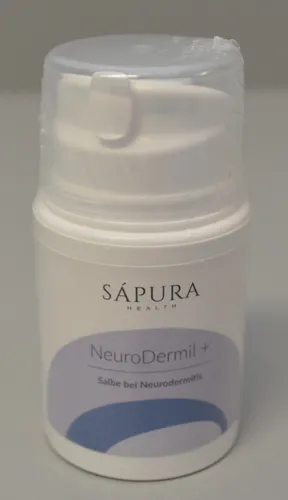 SAPURA Neurodermitis Creme mit C.B.D NeuroDermil+ 50ml Neu