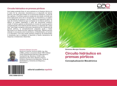 Circuito hidráulico en prensas pórticos Genovevo Morejon Vizcaino
