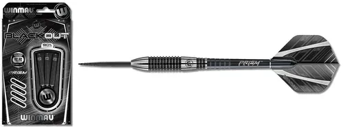 Winmau Steel Darts Blackout 90% Tungsten Steeltip Dart Steeldart Dartpfeile 🎯🔥