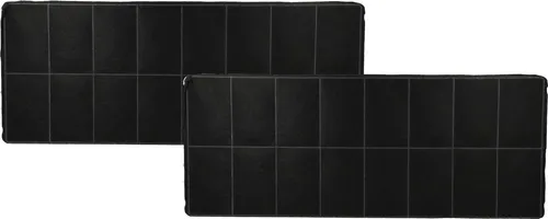 vhbw 2x Aktivkohlefilter kompatibel mit Bosch CD53030, CD53030/05, CD5202/04, CD52030, Constructa, CD53030/08 Dunstabzugshaube - 42 x 16,8 x 3,1 cm