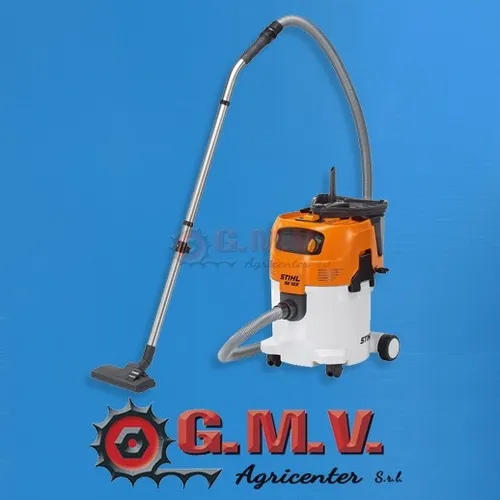 STIHL SE 122 Nass- & Trockensauger - Leistungsstarker Nass- & Trockensauger mit 1,5 kW, 250 mbar und 3.700 l/min für effiziente Reinigung von Werkstätten und Baustellen.