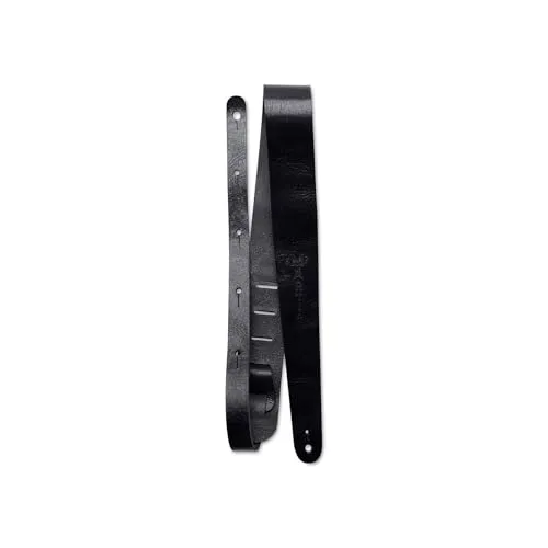 Martin 5,1 cm Cuir Sangle pour guitare acoustique avec logo CFM Noir