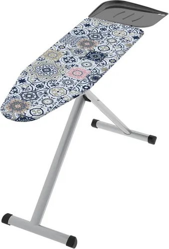 Bischof Colombo Bügelbrett Avantgarde, 40x120 cm - Bügelbrett aus 100% BIO-Baumwolle, Made in Italy, mit stabilem Aluminium Untergestell für perfekten Halt und minimalem Gewicht von nur 6 kg.
