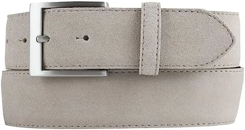 BELTINGER Veloursleder-Gürtel 4 cm – Hochwertiger Ledergürtel für Herren - Hochwertiger 40mm Veloursleder-Gürtel aus Italien mit samtartiger Oberfläche. Ideal für Jeans und Anzughosen. Individuell anpassbar für perfekten Sitz und langanhaltenden Tragekomfort.