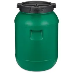 Garronda Regentonne Weithalsfass 30 Liter - Bewässerung, BPA-freies HDPE-Material, ideal für umweltfreundliches Gießen und Regenwassernutzung.