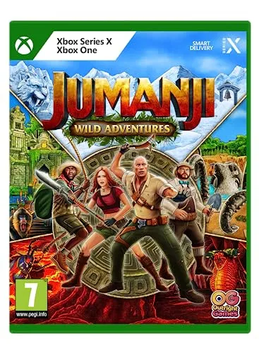 Jumanji Wilde Abenteuer - XBSX XBOne EU Version, spannendes Abenteuer mit kniffligen Rätseln und lokalem Multiplayer für bis zu 4 Spieler