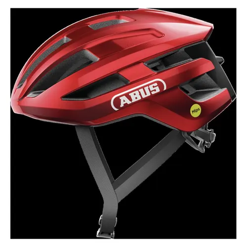 ABUS Rennradhelm PowerDome MIPS - Leichter Fahrradhelm mit optimaler Belüftung - Fahrradhelme, PowerDome MIPS bietet zusätzlichen Aufprallschutz und hervorragende Ventilation für unbeschwerten Fahrspaß auf jeder Strecke.
