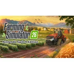 Landwirtschafts-Simulator 26: Nintendo Switch Edition - Erlebe die Faszination der Landwirtschaft auf deiner Nintendo Switch! Mit realistischer Grafik und umfangreichen Features bietet dieses Spiel stundenlangen Spaß für alle Farming-Fans.