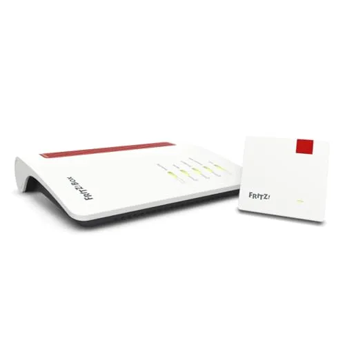 AVM FRITZ!Mesh Set - FRITZ!Box 7530 AX + FRITZ!Repeater 1200 AX, ultraschnelles WLAN-Mesh mit bis zu 2.400 MBit s und ideal für anspruchsvolle Heimnetzwerke