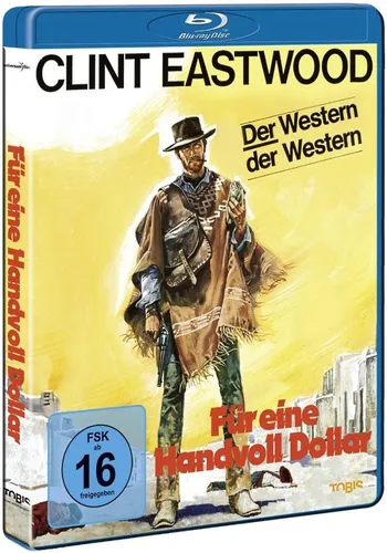 Blu-ray FÜR EINE HANDVOLL DOLLAR v. Sergio Leone, Clint Eastwood ++NEU