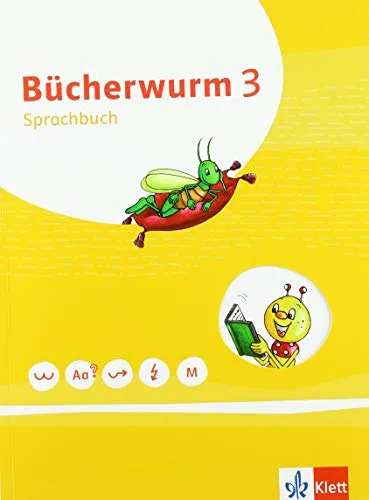 Bücherwurm Sprachbuch 3. Ausgabe - Ideal für Grundschüler in Berlin & Co. - Deutsch Schulbuch für Klasse 3, fördert Sprachkompetenz mit praxisnahen Übungen und passenden Inhalten für die Bundesländer.