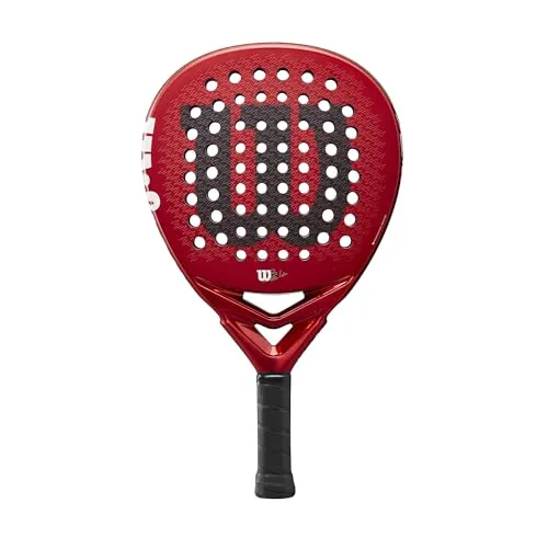 Wilson Bela Pro Padel V2.5 - Hochwertiger Paddletennis-Schläger für erfahrene Spieler. Präzise Angriffs- und Verteidigungstreffer dank innovativer Technologien. Fester EVA-Gummikern und langlebiges Premium-Carbon sorgen für Spitzenleistung.