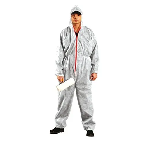 Reis KOM Maleranzug | Ganzkörperanzug | Overall | Schutzanzug | Lackieranzug | Weiß | XXXL Größe