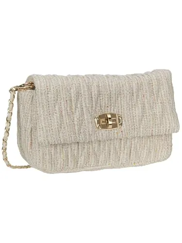 Seidenfelt Floro Umhängetasche 24 cm beige - Elegante Seidenfelt Floro Umhängetasche 24 cm in beige, ideal für den täglichen Gebrauch mit praktischem Design und stilvollem Look.