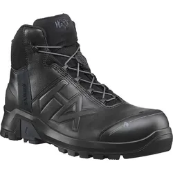 CONNEXIS Safety+ GTX LTR mid black - Hochwertige Sicherheitsstiefel - Arbeits- & Schutzkleidung mit GORE-TEX® für Wasserdichtigkeit und Atmungsaktivität, ideal für wechselnde Bedingungen und hohen Klimakomfort.