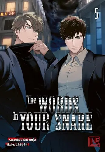 The Words In Your Snare 5: Boys-Love-Manhwa für Erwachsene über einen Mann, der Gedanken lesen kann – nur die eines Gangsters nicht. Limitierte Auflage mit Photocard