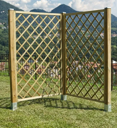GRIGLIATO PLUS Grillplatte aus Kiefernholz, 120x180 cm, h