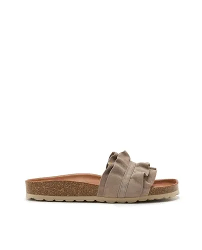 VERBENAS Sandalen Rocio Volante Piedra - Größe 37 - Wanderschuhe, handgefertigt in Spanien mit höchster Qualität und Komfort für stilvolle Abenteuer. Ideal für unvergessliche Erlebnisse im Freien.