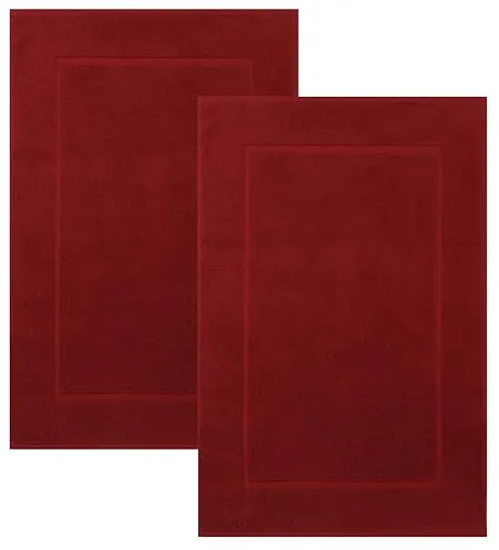 Betz Badematte 2 Stück Premium Badvorleger 50x70 cm - Praktischer 2er Pack Badvorleger von Betz in Größe 50x70 cm, 100% Baumwolle, waschbar bei 60°C. Diese stilvollen Badematten bieten Komfort und sind ideal für jedes Badezimmer.