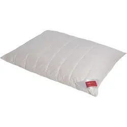 HEFEL Kissen Schafschurwollkissen Organic 40 x 80 cm - Hochwertiges Kissen aus Bio Schafwolle, sorgt für einen optimalen Schlafkomfort und ist ideal für Allergiker.