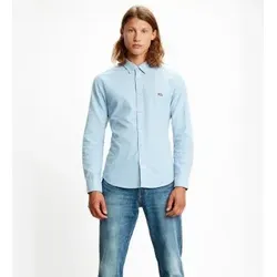 Levi's LS BATTERY HM SHIRT SLIM Herren Hemd - Klassisches langärmeliges Hemd mit Levi's Logo auf der Brust, ideal für stilbewusste Männer, die Komfort und Eleganz schätzen.